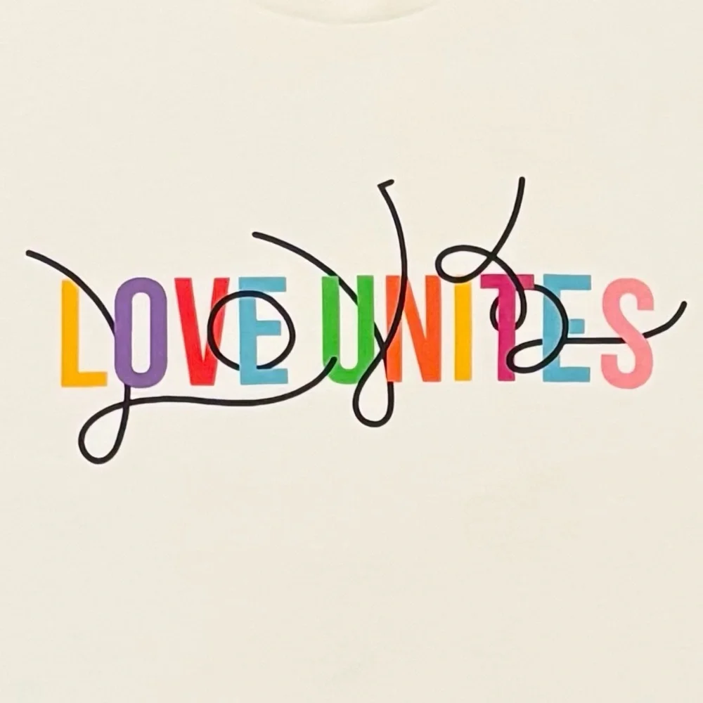 Adidas Long Sleeve Graphic Pride Let Love Be Your Legacy T-Shirt Unisex 3XL